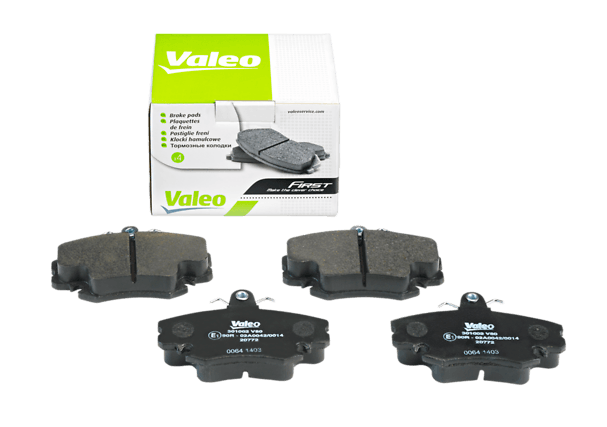 Image Jeu de plaquettes de frein pour voiture 100% pré-rodées | Valeo Service