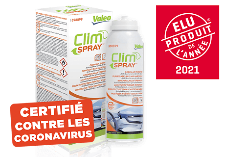 Image Spray désinfectant climatisation Valeo ClimSpray™ | Valeo Service 