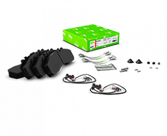 Image Jeu de plaquettes de frein pour système de freinage de camion