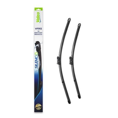 Balai d'essuie-glace SILENCIO FLAT BLADE SET