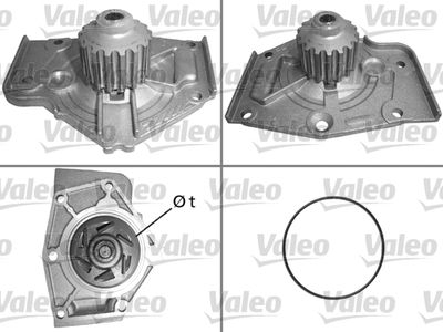 Pompe à eau, refroidissement du moteur