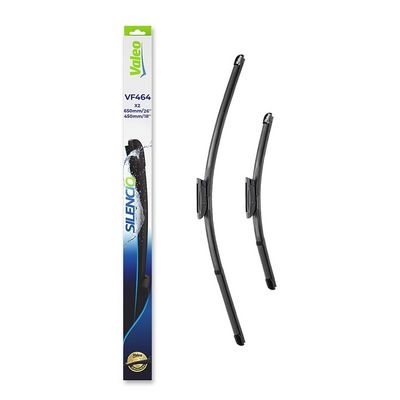Balai d'essuie-glace SILENCIO FLAT BLADE SET