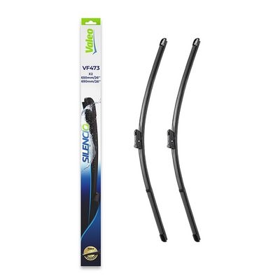 Balai d'essuie-glace SILENCIO FLAT BLADE SET