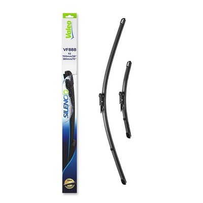 Balai d'essuie-glace SILENCIO FLAT BLADE SET