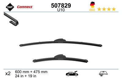 Balai d'essuie-glace CONNECT MADE IN GERMANY
