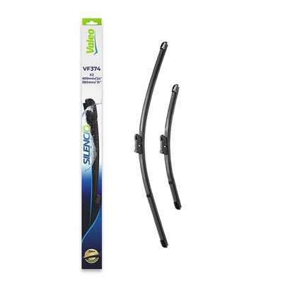 Balai d'essuie-glace SILENCIO FLAT BLADE SET
