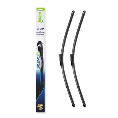 Balai d'essuie-glace SILENCIO FLAT BLADE SET