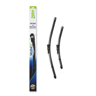 Balai d'essuie-glace SILENCIO FLAT BLADE SET