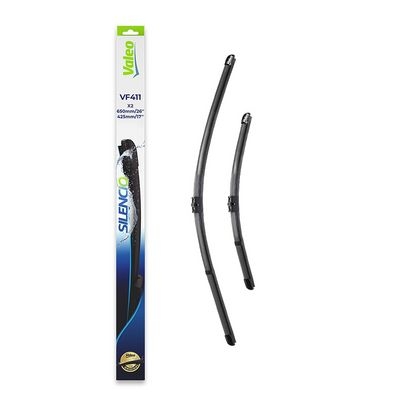 Balai d'essuie-glace SILENCIO FLAT BLADE SET