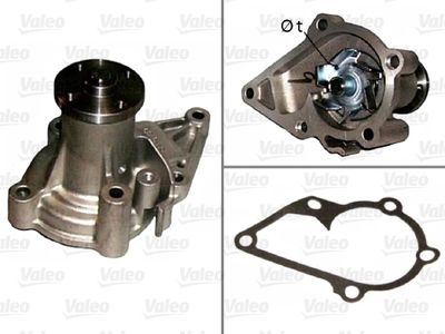 Pompe à eau, refroidissement du moteur