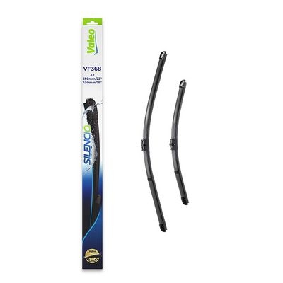 Balai d'essuie-glace SILENCIO FLAT BLADE SET