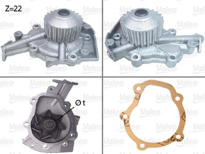 Pompe à eau, refroidissement du moteur