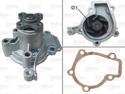 Pompe à eau, refroidissement du moteur