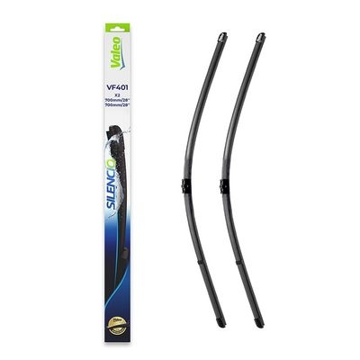 Balai d'essuie-glace SILENCIO FLAT BLADE SET
