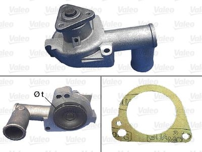 Pompe à eau, refroidissement du moteur
