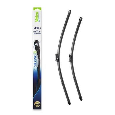 Balai d'essuie-glace SILENCIO FLAT BLADE SET