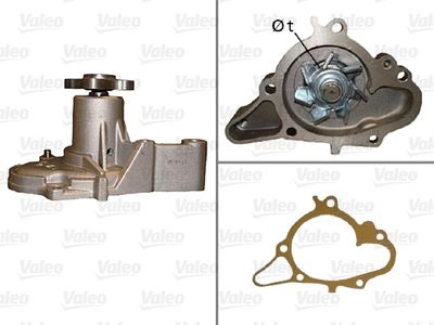 Pompe à eau, refroidissement du moteur