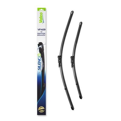 Balai d'essuie-glace SILENCIO FLAT BLADE SET