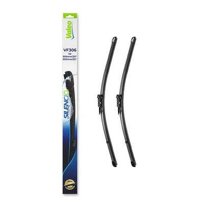 Balai d'essuie-glace SILENCIO FLAT BLADE SET