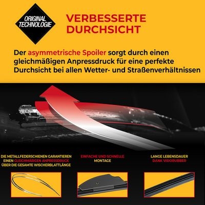 Balai d'essuie-glace CONNECT MADE IN GERMANY
