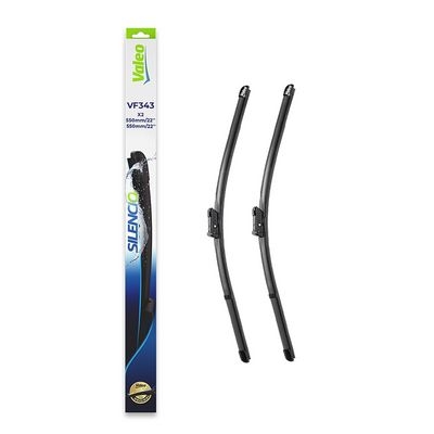 Balai d'essuie-glace SILENCIO FLAT BLADE SET