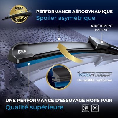 Balai d'essuie-glace SILENCIO FLAT BLADE SET