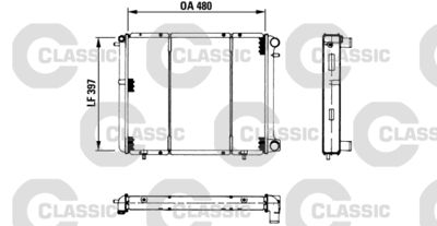 Radiateur, refroidissement du moteur