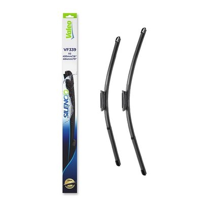 Balai d'essuie-glace SILENCIO FLAT BLADE SET
