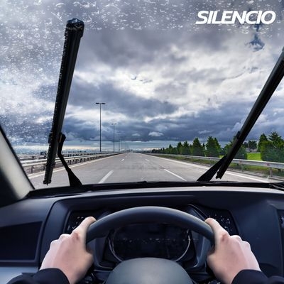 Balai d'essuie-glace SILENCIO FLAT BLADE SET