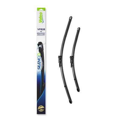 Balai d'essuie-glace SILENCIO FLAT BLADE SET