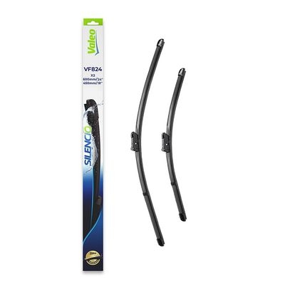 Balai d'essuie-glace SILENCIO FLAT BLADE SET