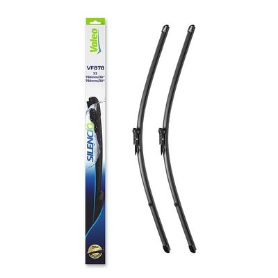 Balai d'essuie-glace SILENCIO FLAT BLADE SET