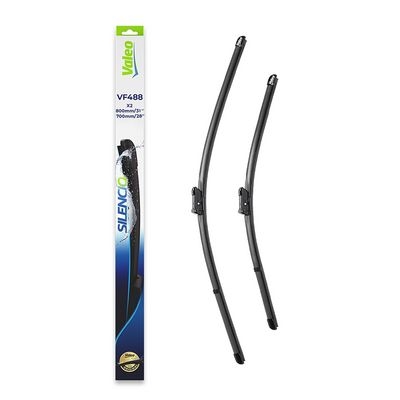 Balai d'essuie-glace SILENCIO FLAT BLADE SET